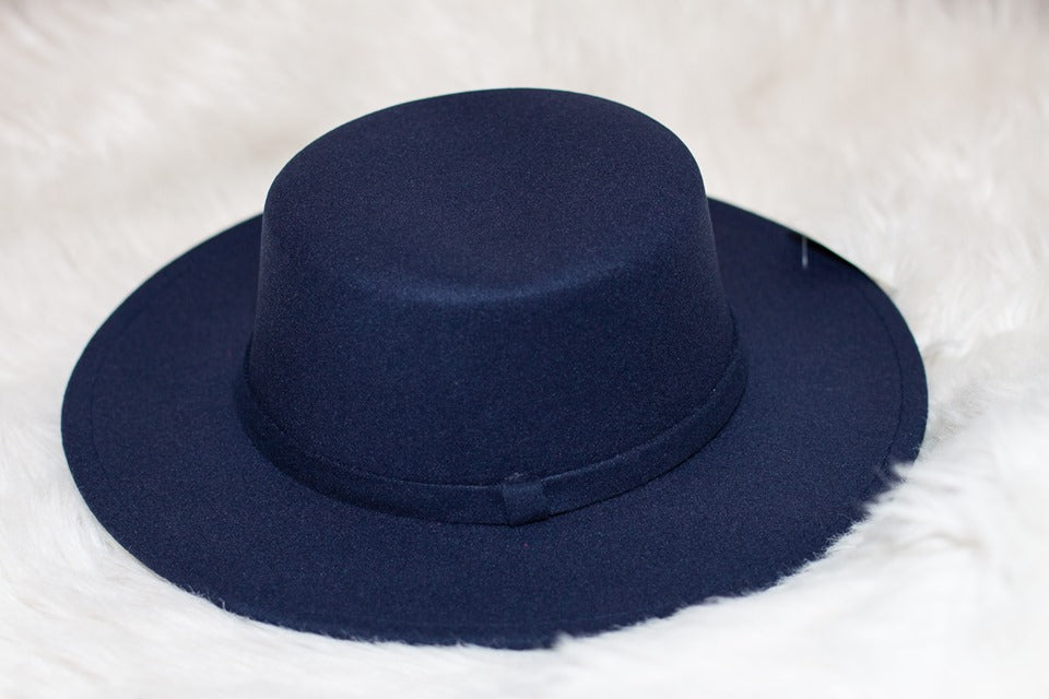 Plain Fashionable Hat